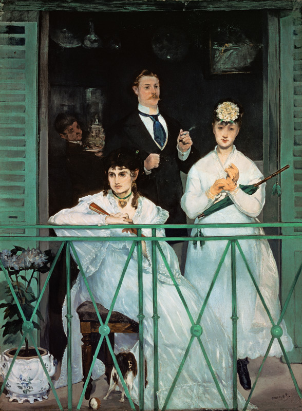 Der Balkon von Edouard Manet