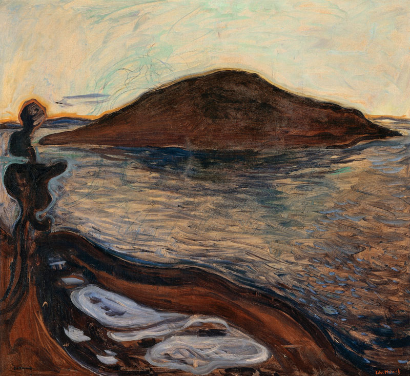 Die Insel von Edvard Munch