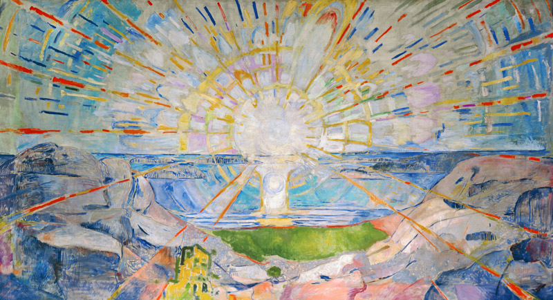 Die Sonne von Edvard Munch