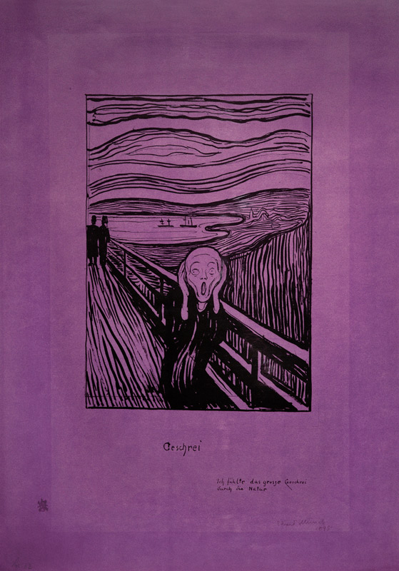 Geschrei von Edvard Munch