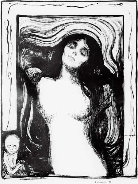 Madonna von Edvard Munch