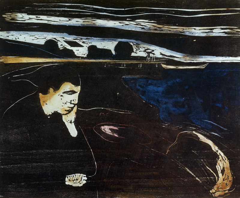 Melancholie von Edvard Munch