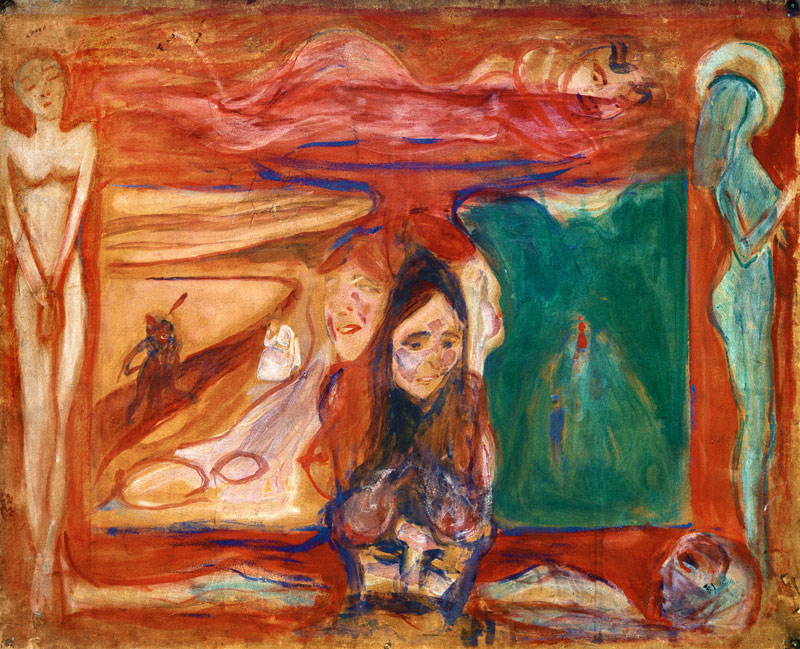 Symbolische Studie von Edvard Munch