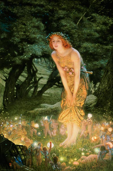 Midsummer Eve von Edward Robert Hughes