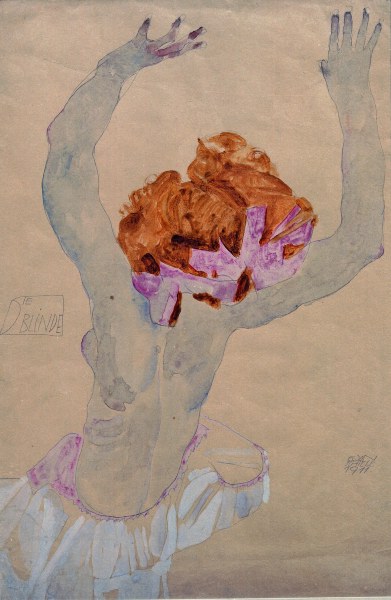 Die Blinde von Egon Schiele