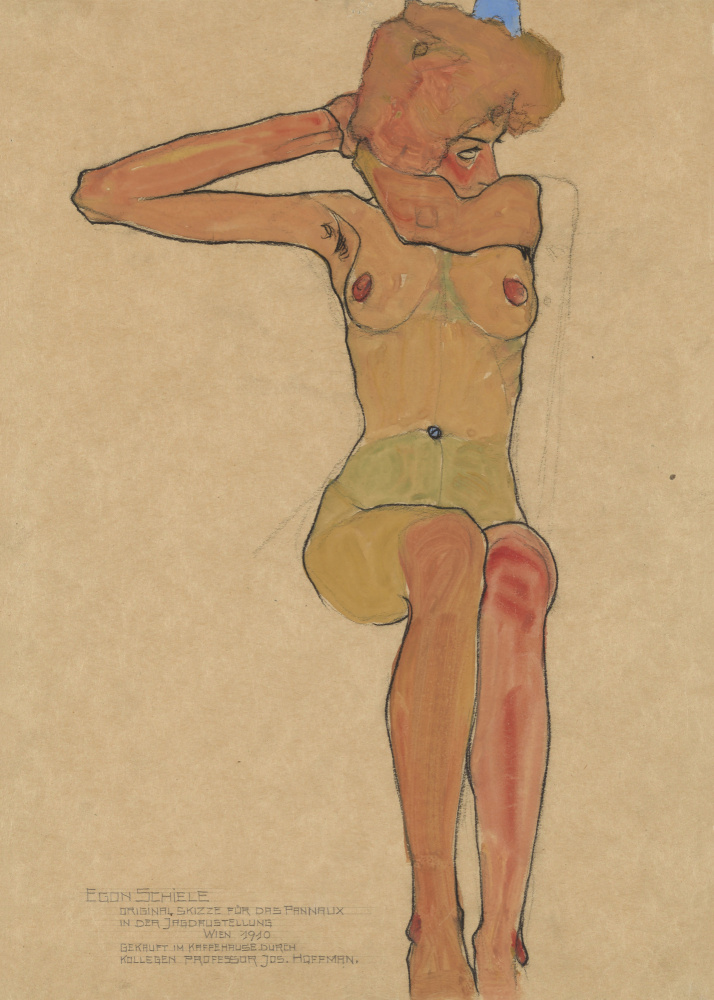 Gertrude 1910 von Egon Schiele