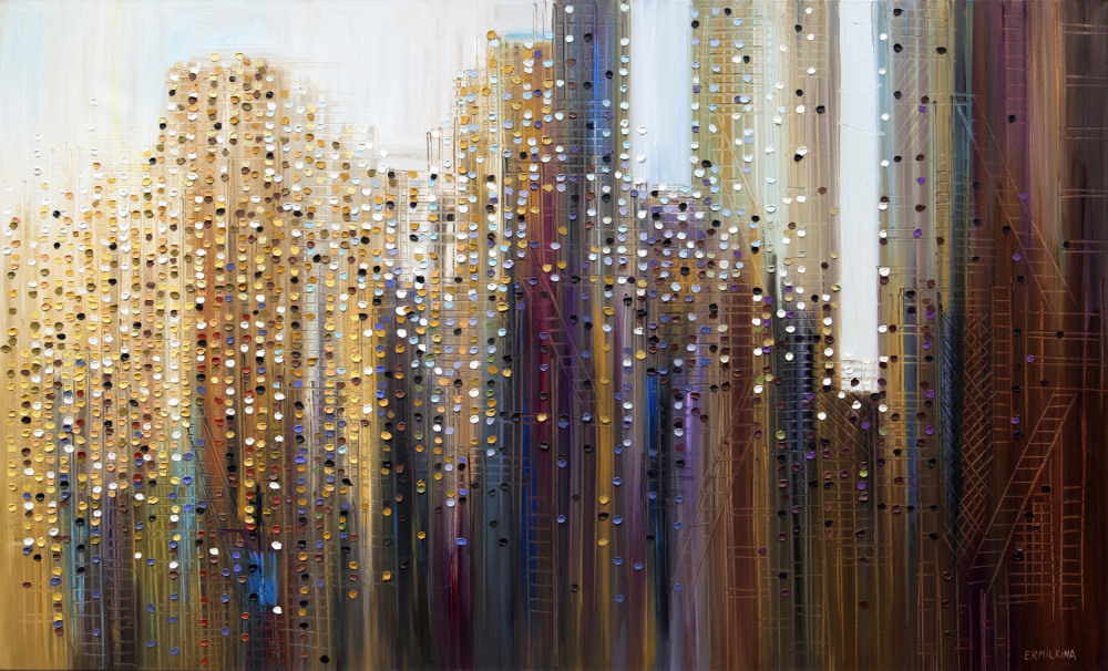 Urban Skyline von Ekaterina Ermilkina