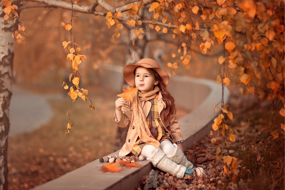 Autumn romantic von Elena Mamrukova