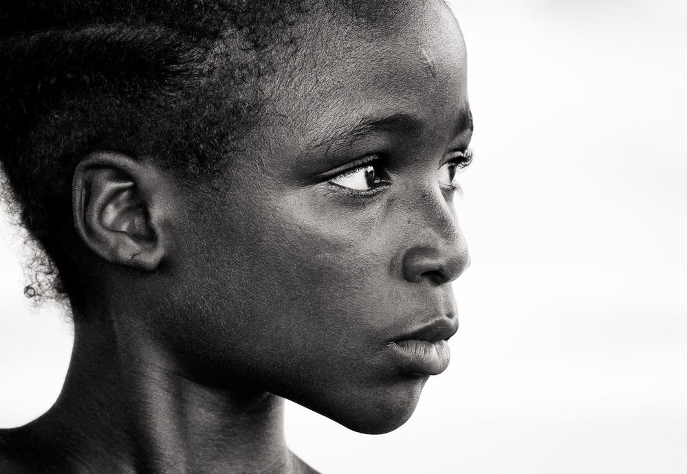 Benin, young girl von Elena Molina