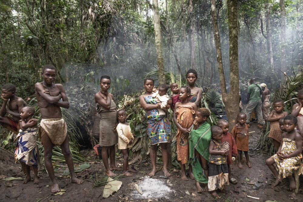 The last clans of baka pygmies, Cameroon von Elena Molina