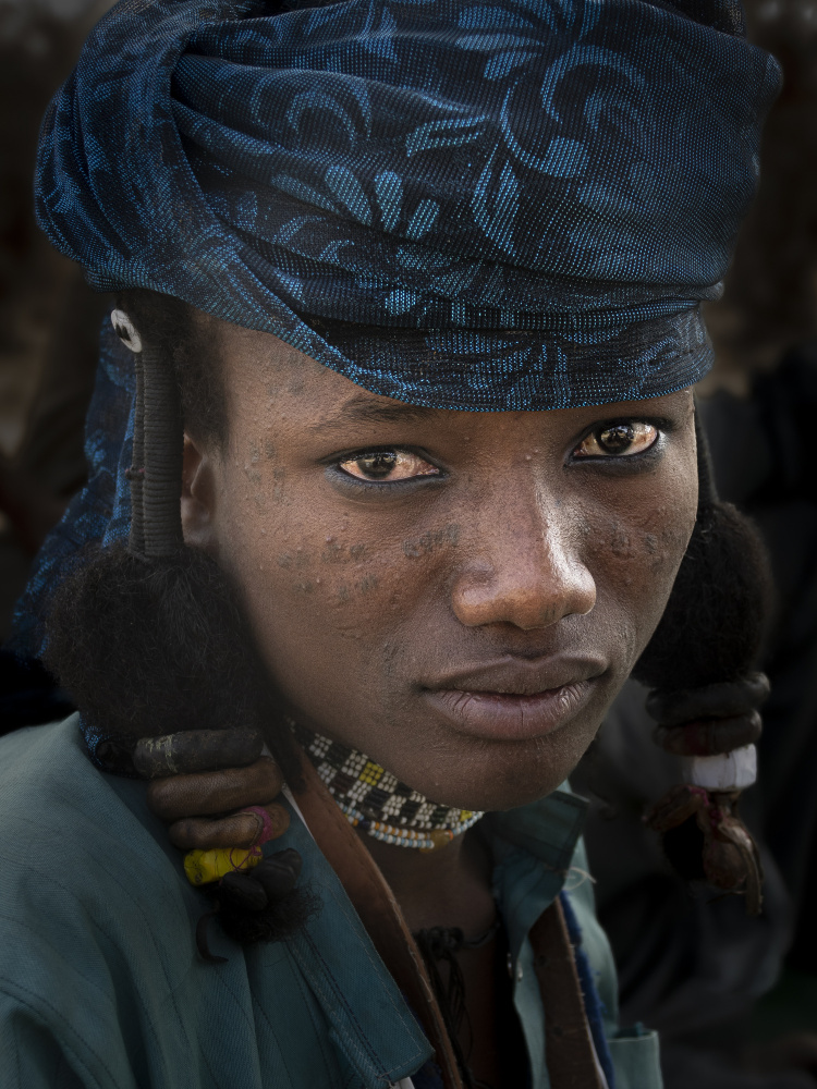 fulani boy at Niergui refugee camp, Tchad von Elena Molina