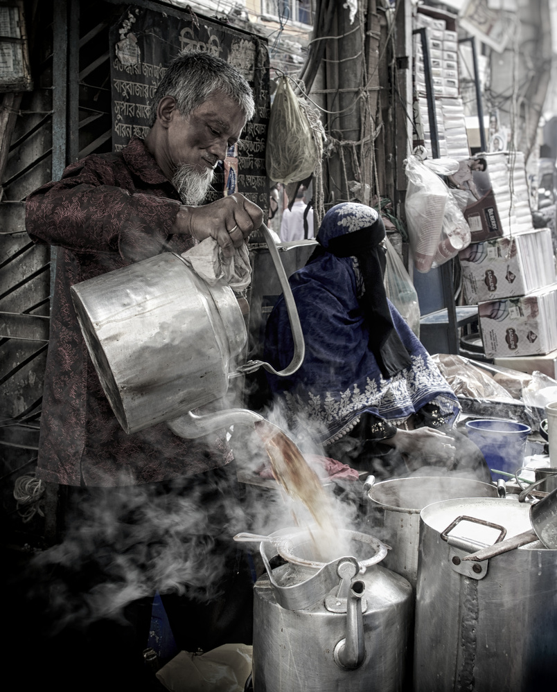 making tea von Elena Molina