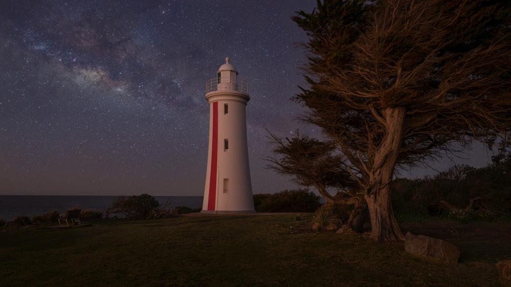 Mersey under the Milky Way von Emanuel Papamanolis