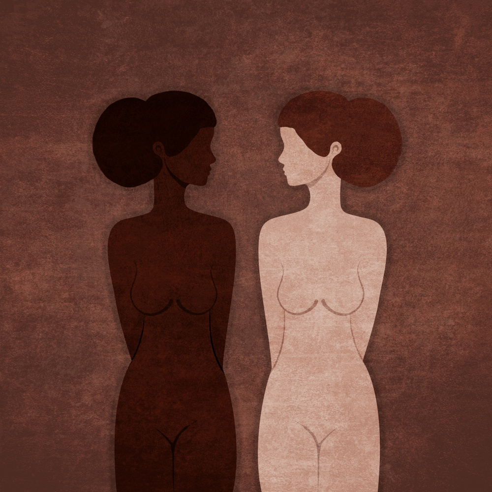 Absctract Terra Women Couples von Emel Tunaboylu