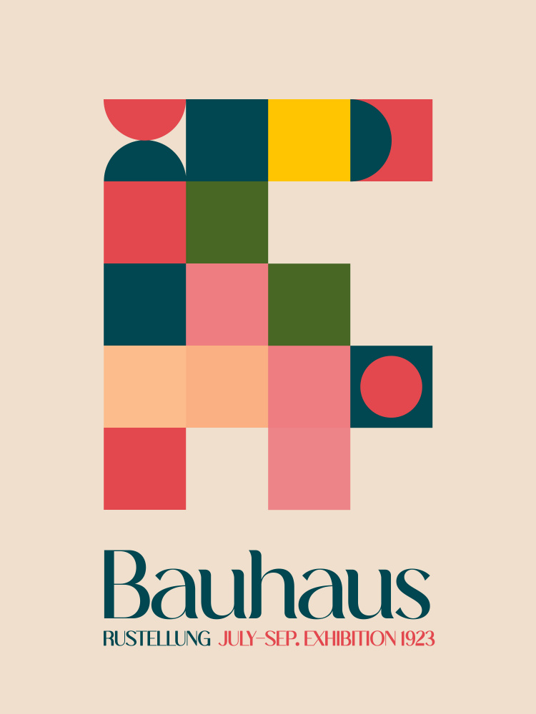 Bauhaus Kutular von Emel Tunaboylu