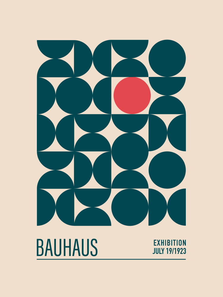 Bauhaus Mavi Kureler von Emel Tunaboylu