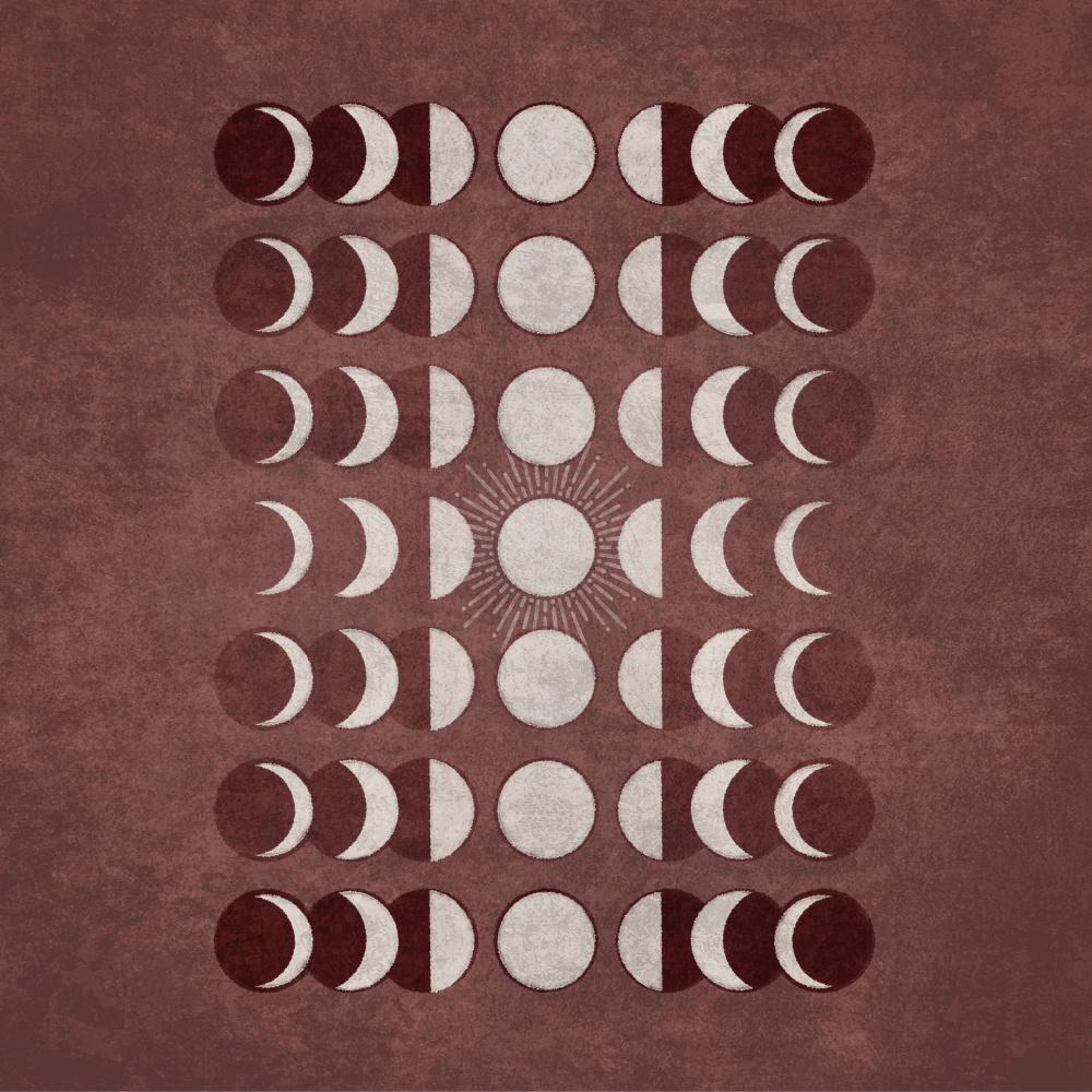 Visne Moons Phases von Emel Tunaboylu