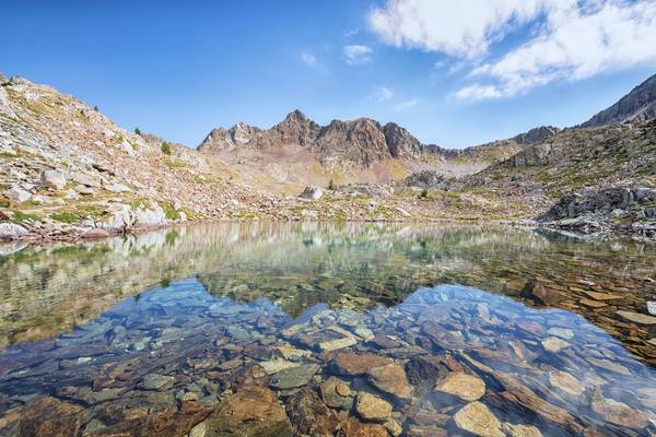 Lake In The Alps von Emmanuel Charlat