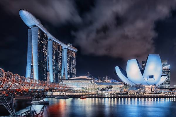 Marina Bay von Emmanuel Charlat