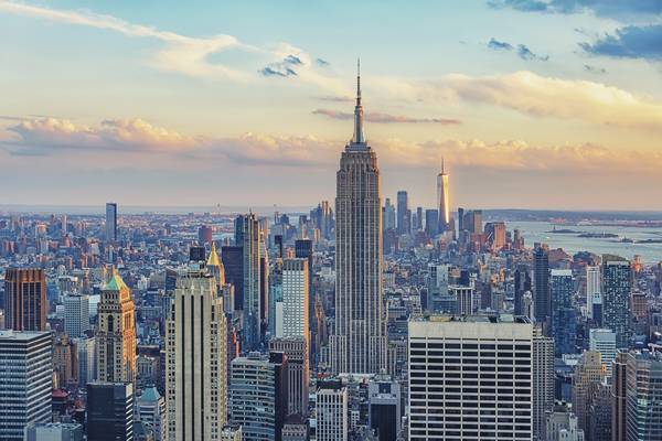 New York Sunset von Emmanuel Charlat