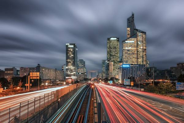 On the way to La Defense  von Emmanuel Charlat