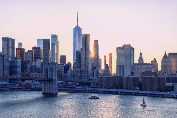 Pink New York von Emmanuel Charlat