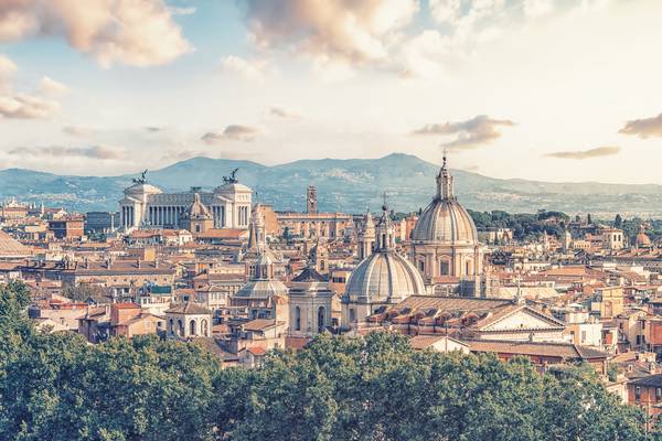 Rome Roofs von Emmanuel Charlat