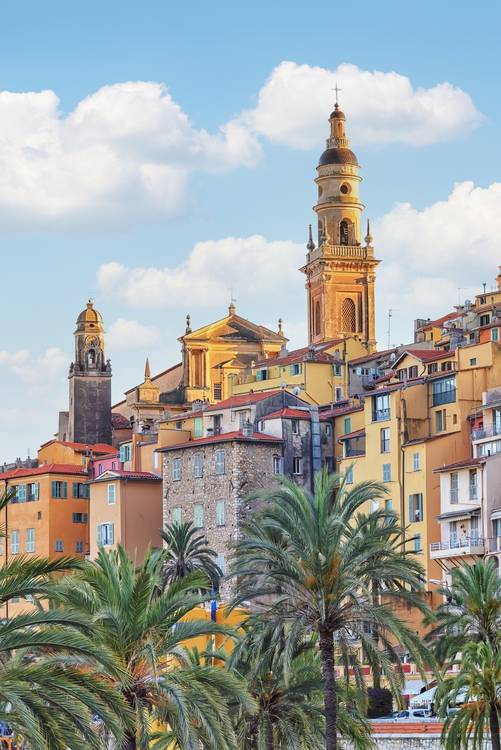 The Town of Menton von Emmanuel Charlat