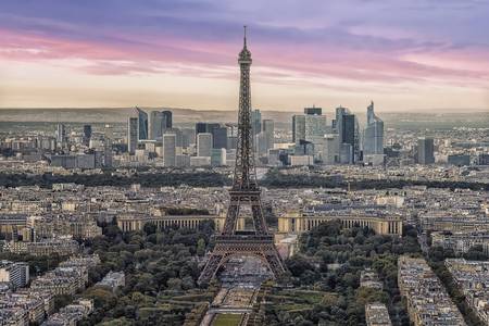 Sunset in Paris