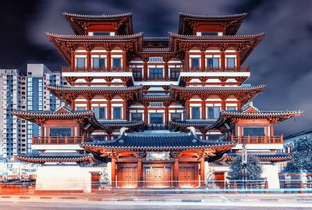 Temple In Chinatown