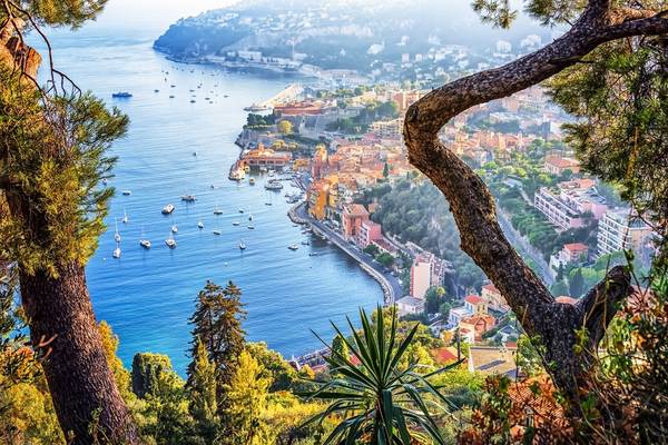 Villefranche Coastline von Emmanuel Charlat