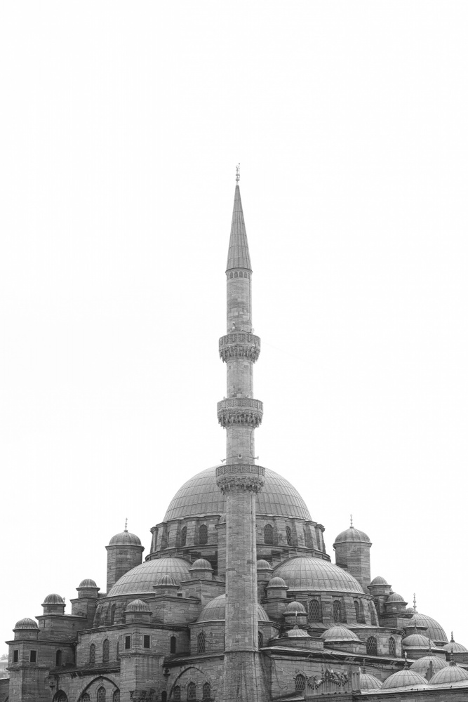 historical mosque from Istanbul, Turkey von engin akyurt