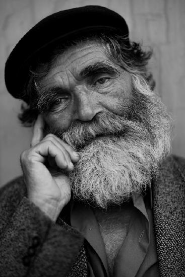 portrait of an old man