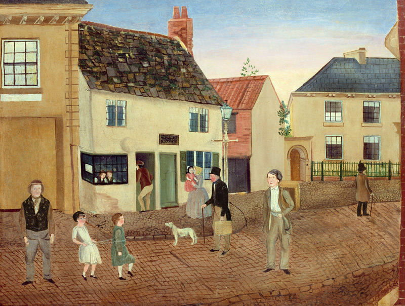 Street Scene von English School