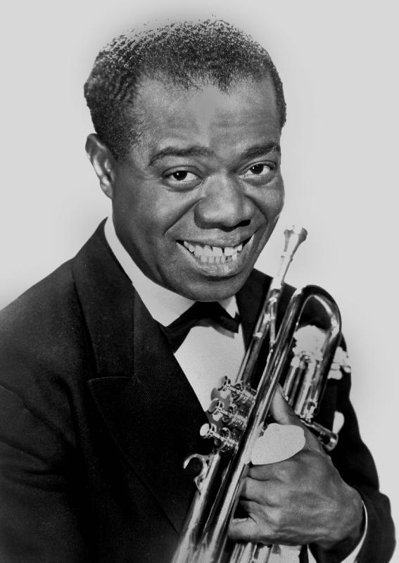 Louis Armstrong von English Celebrities Photographer