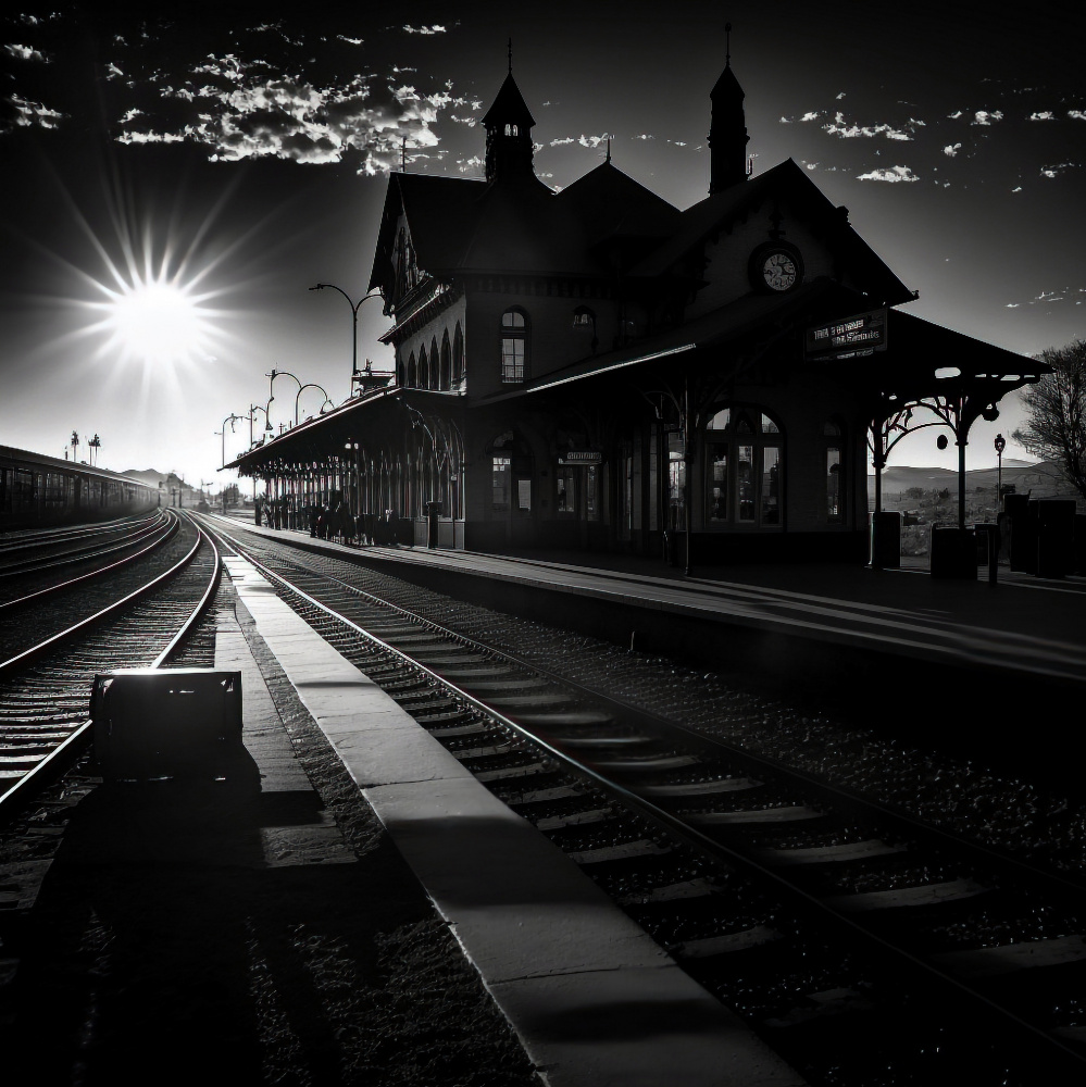 ... Railway Station .. von Enrico Sottocorna