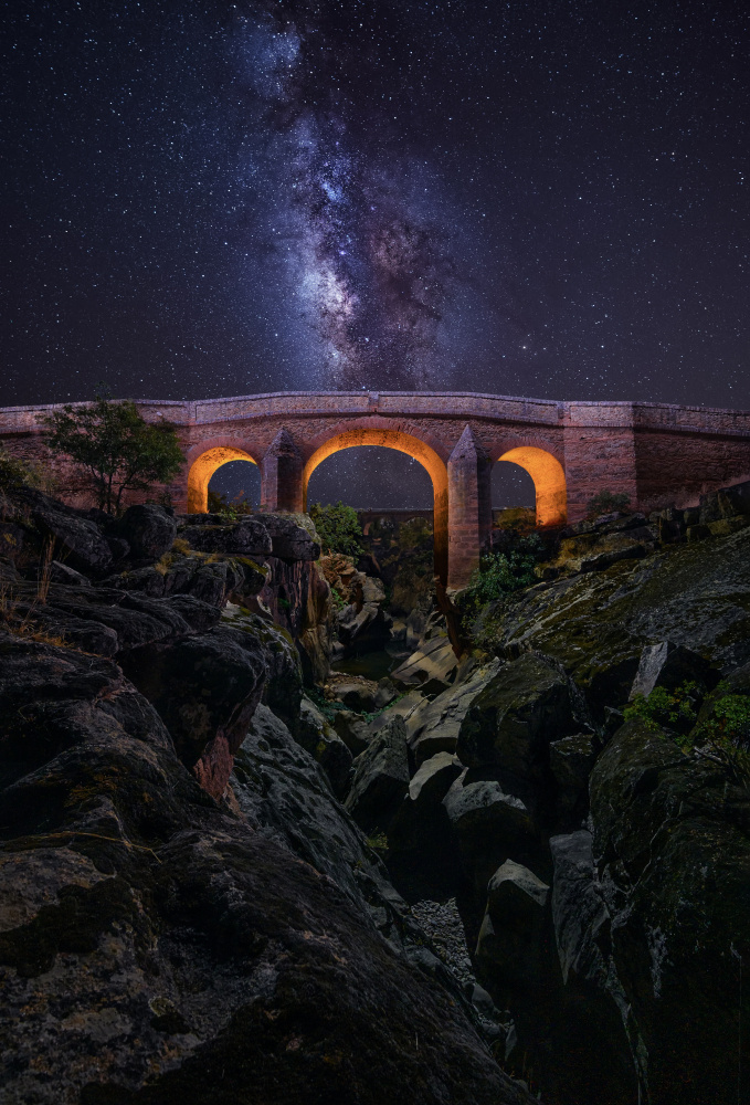 Abandoned bridge von Enrique Rodríguez de Mingo