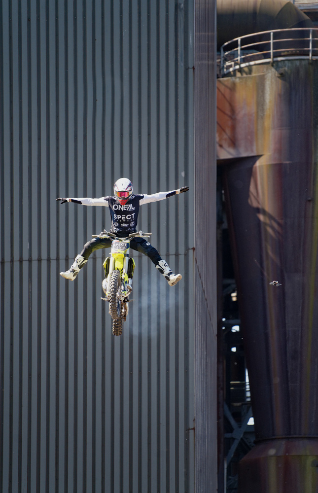 Top-class sport against an old industrial backdrop von Erhard Batzdorf