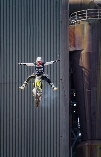 Top-class sport against an old industrial backdrop