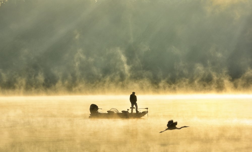 A good fishing day von Eric Zhang