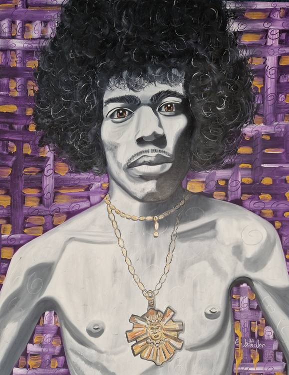 Jimi Hendrix von Erich Handlos