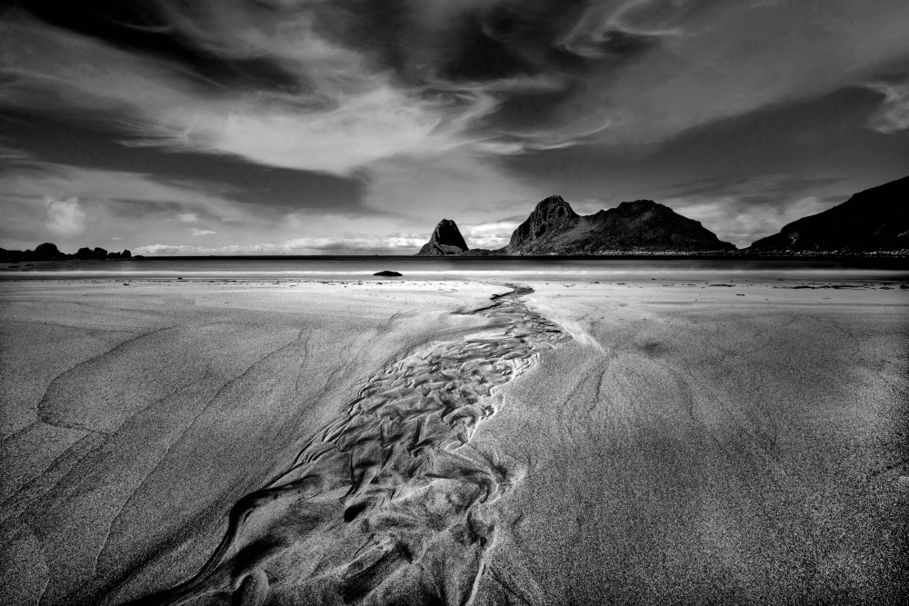 Patterns in sand von Erik Engström