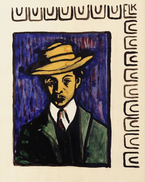 Selbstbildnis von Ernst Ludwig Kirchner