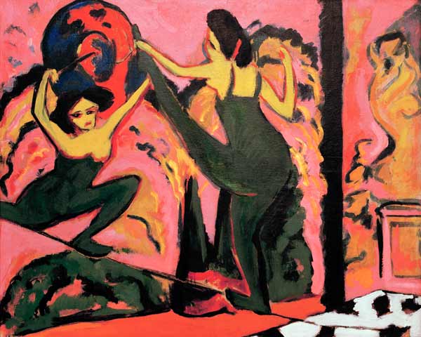 Drahtseiltanz von Ernst Ludwig Kirchner