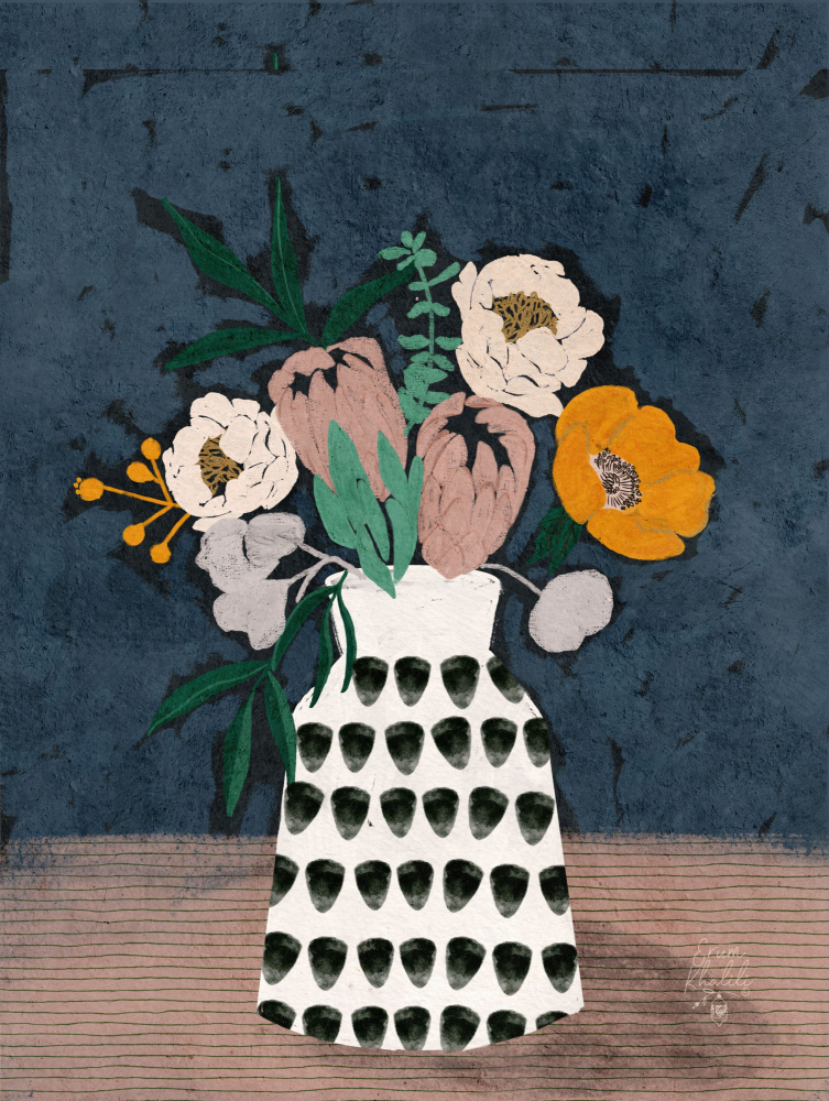 Moody Florals   2.png von Erum Khalili