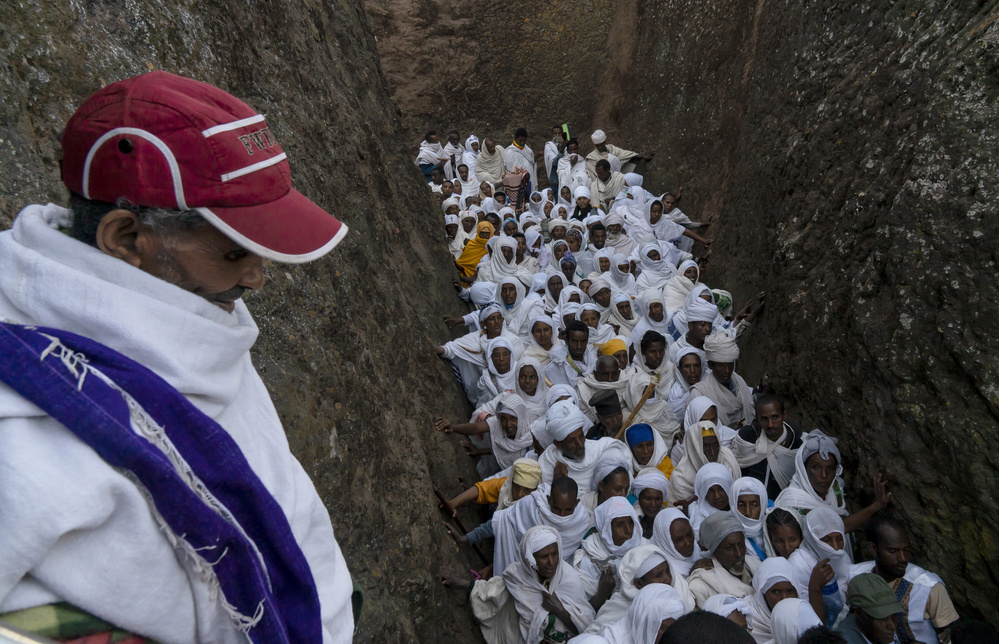 Christmas celebration, Lalibela von estherep