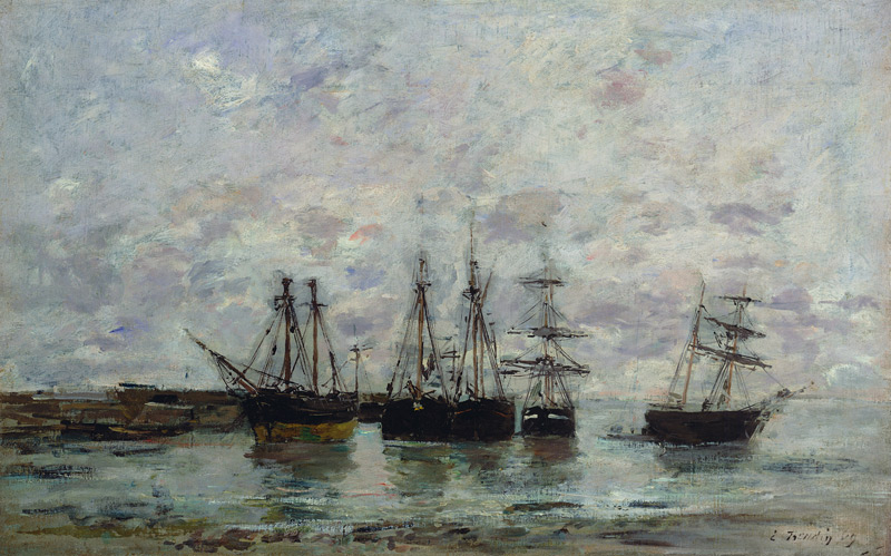 Portrieux von Eugène Boudin