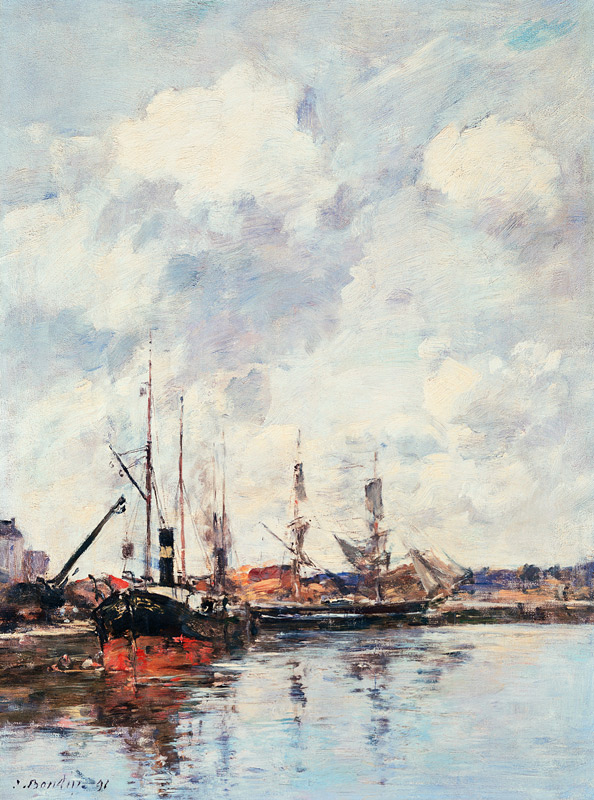 The Basin von Eugène Boudin