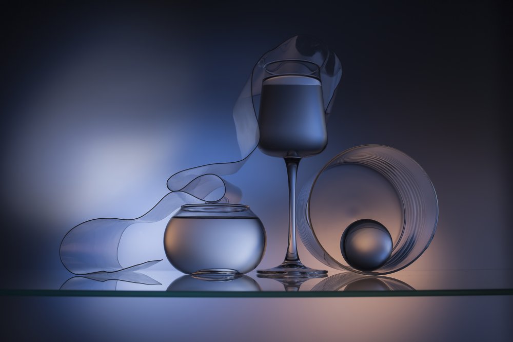 From the series &quot;Experiments with glass&quot; von Evgeniy Popov