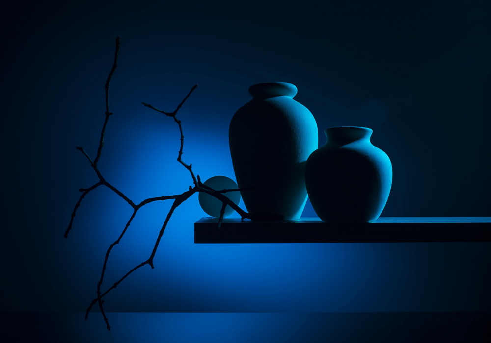 &quot;A study in blue tones&quot; von Evgeniy Popov